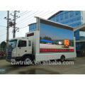 P10 truecolor LED screen JAC mobile led truck for outdoor advertising,led truck